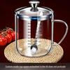 Mikrowellengeeigneter Messbecher aus hochborosilicate Glas für Milch, Sojamilch, Wasser und Frühstück