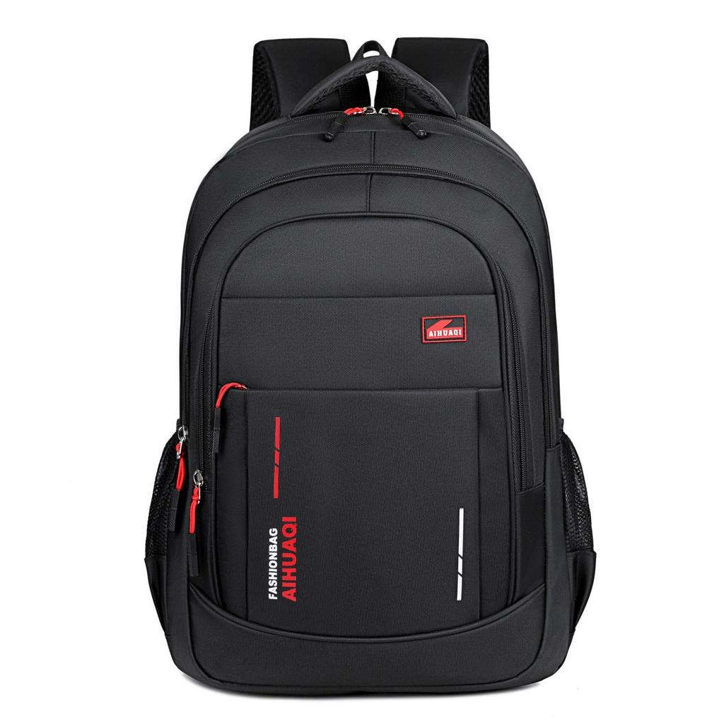 Men's Laptop Backpack Large Capacity Simple Business Computer Bag Travel Daypack for Students