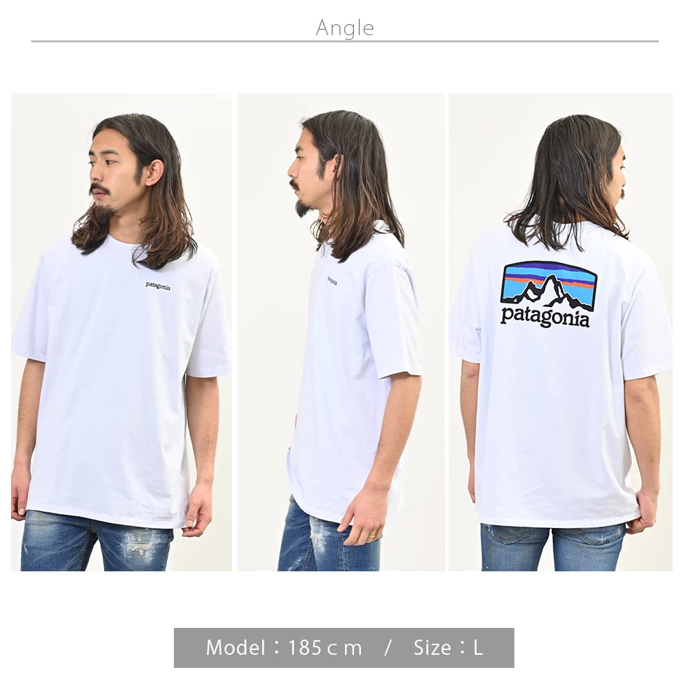 Patagonia Fitz Roy Horizons Responsibility Tee 38501 White (Men's (L)) [Used]