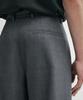 Masimodutti Relaxed Fit Pintuck Cool Wool Pants