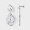High-End French Style Irregular Earrings for Women - Elegant and Versatile