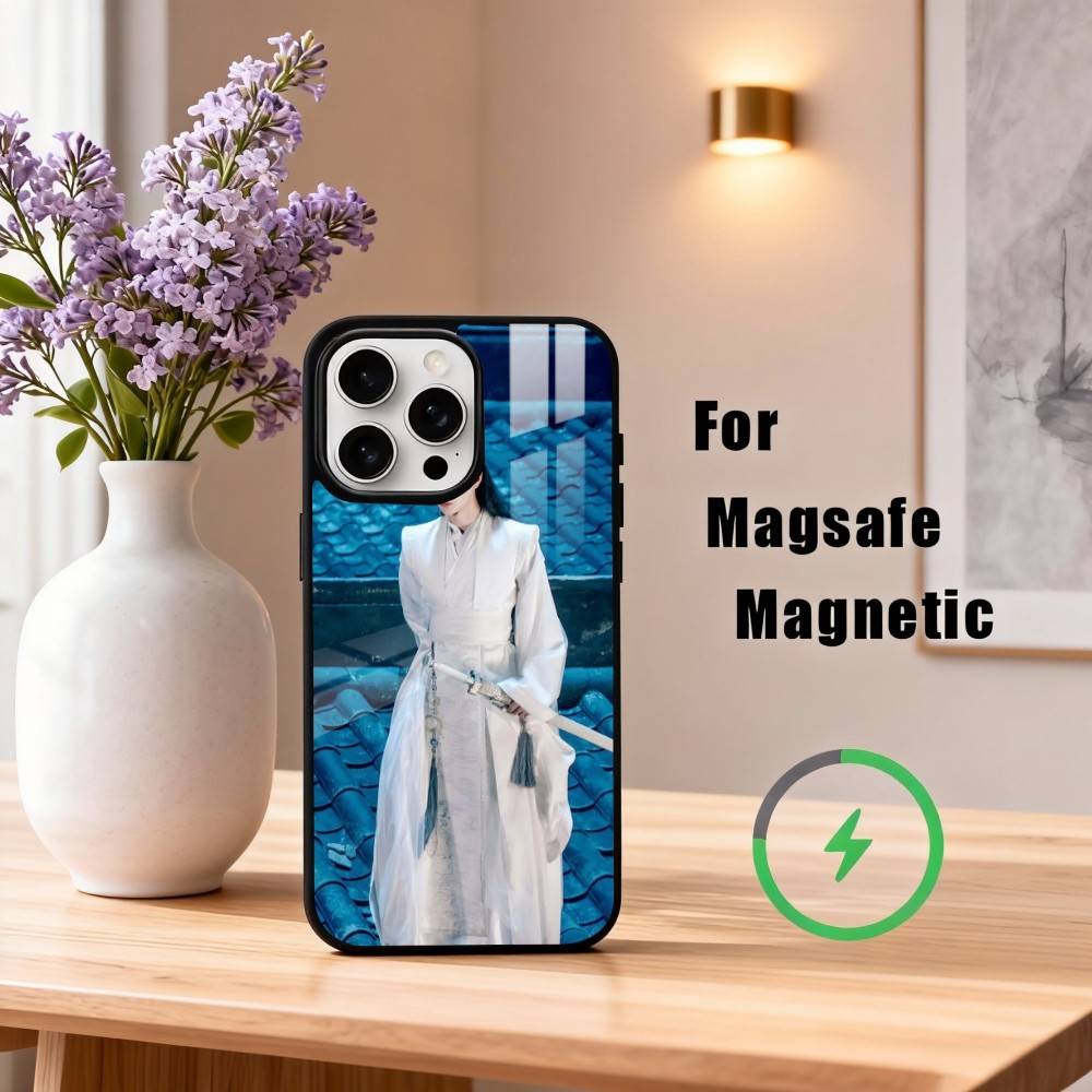 W-Wang Yibo The U-Untamed Phone Case For iPhone17,16,15,14,13,12,11 Plus,Pro Max Magnetic For Magsafe Wireless Charging