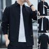 Korean Style Men Cargo Shirt Men's Jackets Streetwear Outdoor Casual Jacket Shirt Vintage Spring Autumn Shirt Coat Men Tops