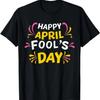 2025 New Model Happy April Fool's Day, April Fools Day 2025 T-Shirt Women Clothing Tops Kawaii Clothes Graphic T Shirts Ropa Muj