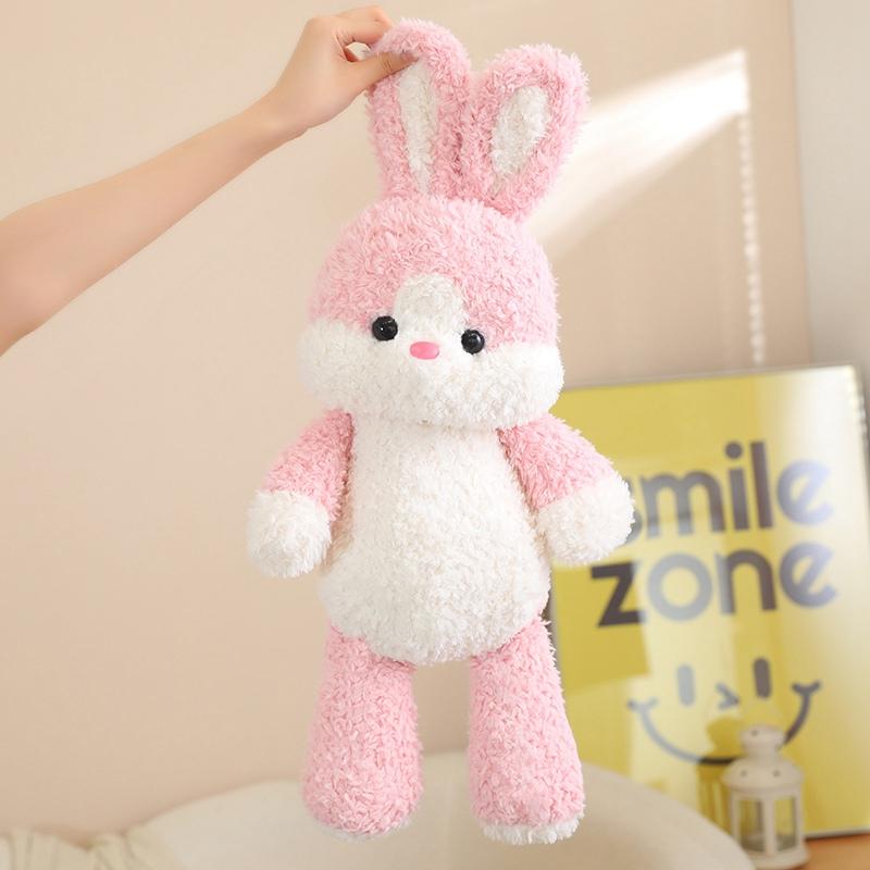 Cute Cartoon Brown Bear Pink Rabbit Plush Toy Soft Stuffed Animal Elephant Doll Home Decor Kids Gift