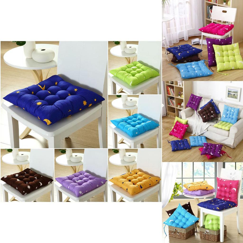 Plush Square Design Soft Chair Seat Pad Cushion For Comfortable Dining Experience