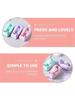 Macaron Color Tape Dispenser, Cute Mini Cutter Holder for Office Desktop Stationery