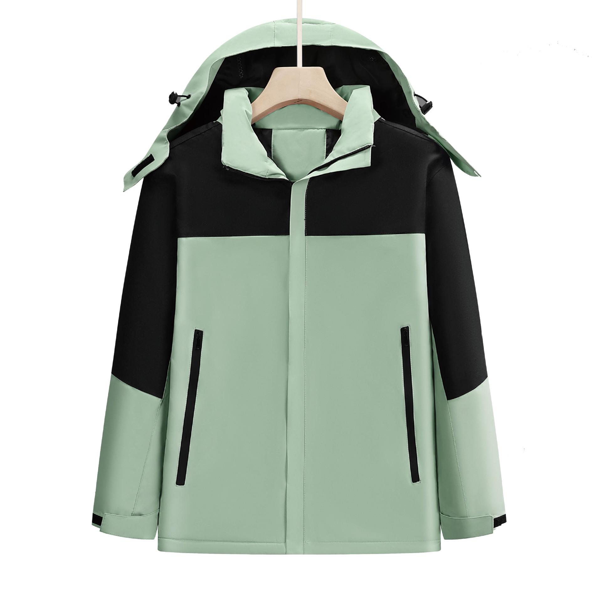 

Уличная ветрозащитная водонепроницаемая куртка: Утепленная альпинистская рабочая одежда с вышивкой логотипа на заказ L