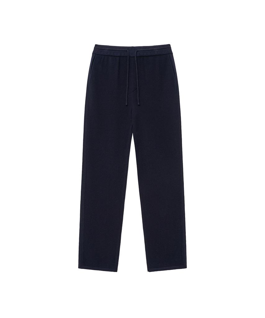 IOLO Textured Knit Pants_Navy