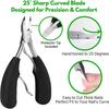 Ingrown Toenail Thick Nail Clipper Set Heavy-Duty Podiatrist Grade Nail Cutter Dead Skin Remover Manicure Pedicure Nail Tools