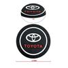 1/2 Pezzi Tappetini Impermeabili per Auto Neri Antiscivolo Ricambi Auto Per Toyota Prius Avensis Rav4 Auris Yaris Verso Land Cruiser Camry