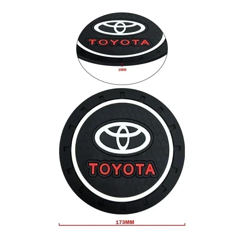 1/2 Pezzi Tappetini Impermeabili per Auto Neri Antiscivolo Ricambi Auto Per Toyota Prius Avensis Rav4 Auris Yaris Verso Land Cruiser Camry