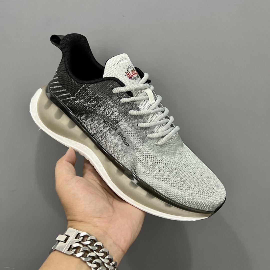 Новые мужские беговые спортивные дышащие повседневные кроссовки на толстой подошве — фото 8