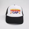 Thinking Cap Sponge Embroidered Baseball Cap Women Men Outdoor Mesh Baseball Cap For Casual Trucker Hat