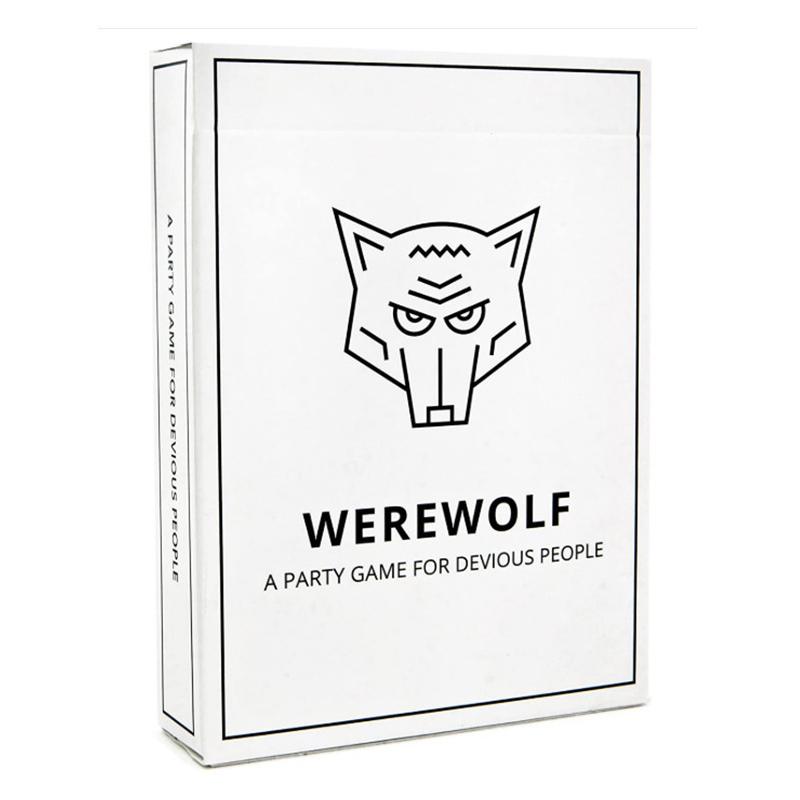 Stolní hra Werewolf Devious Little White Wolf Neformální stolní hra karetní série Werewolf