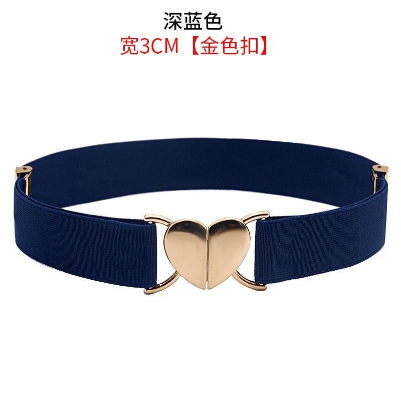Contemporary Womens Elastic Waist Band With Smooth Buckle Fashionable Design For Occasion Every