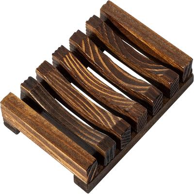 Natürliche Holzseifenschale Seifensparer Halter Seifenschale für Badezimmer Biologisch abbaubar Zero Waste Plastikfrei Holz