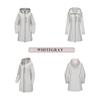 Women's Water-Repellent Windbreaker: Hooded, Long Sleeve, Loose Fit, Perfect for Spring & Autumn Outdoor Sports.