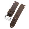 Handmade Cowhide Leather Watchband Strap 20mm 22mm 24mm 26mm Vintage DarkBrown Padded Watchband for PAM111 441 Soft Men Bracelet