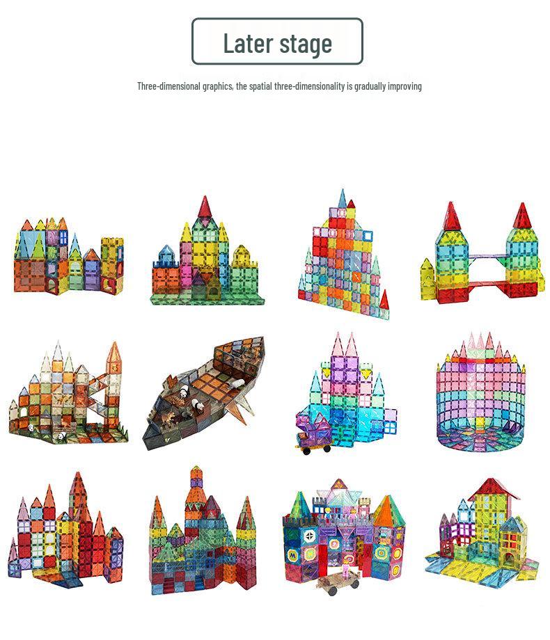 Magnetic Tiles: Educational Building Blocks for Kids – Puzzle Toys for Boys & Girls