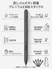 Magnetic EMR stylus pen with 4096 levels of pressure sensitivity, handwriting and drawing support, palm rejection, eraser function, 5 replacement nibs