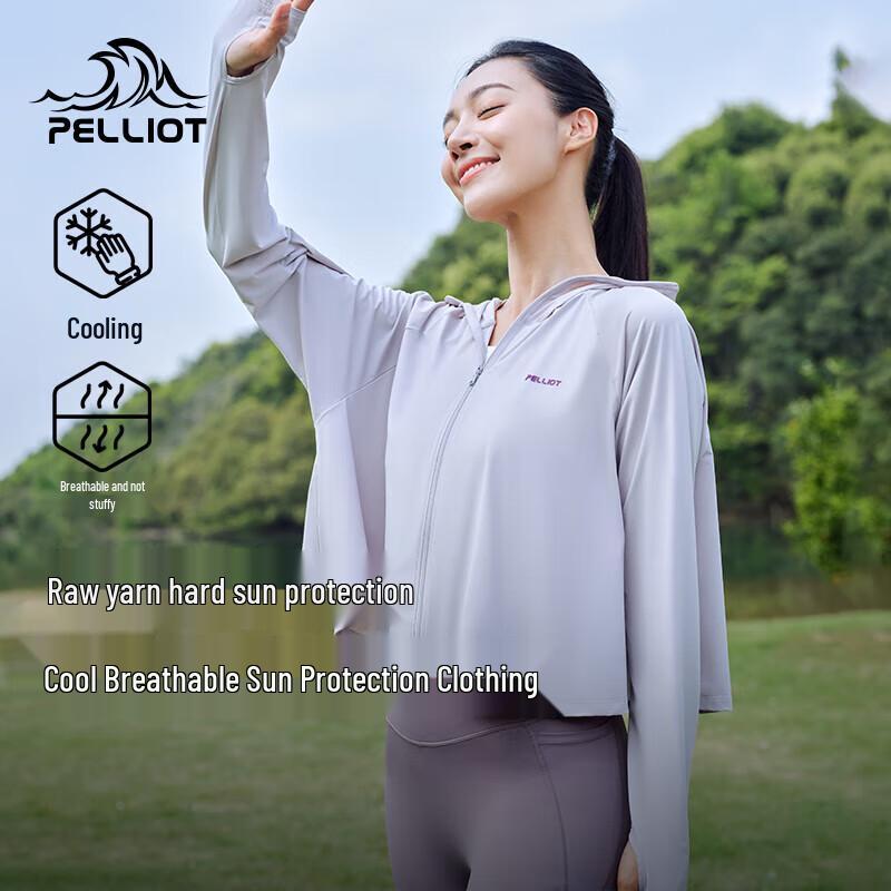 Pelliot Little Light Shield Women s UPF50+ Ice Silk Sun Protection Jacket M