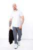 Men’s Double-Knit Active Pants – Adjustable Drawstring Waist & Comfortable Fit, Any Season, 8338-057-2 HC