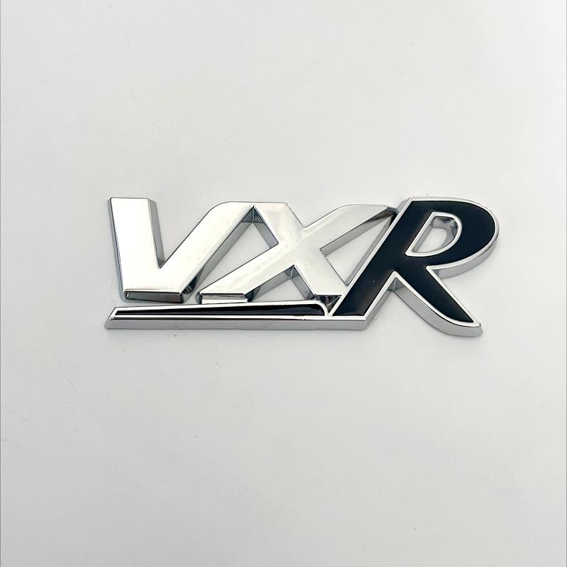 3D Metal Chrome Black Red Logo VXR Emblem Car Fender Side Badge Rear Trunk Decal For Buick New Regal VXR Sticker Accessories
