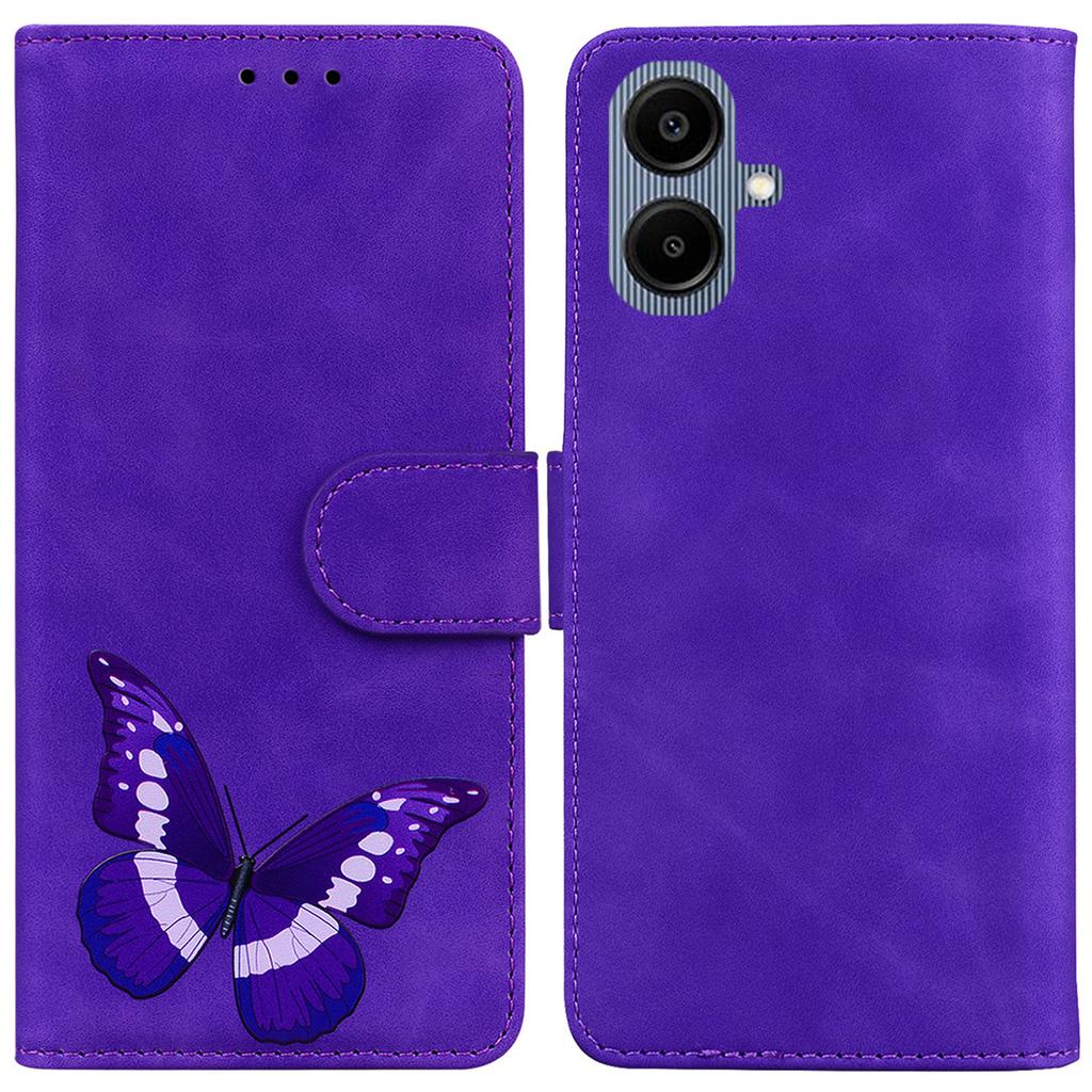 For Samsung Galaxy A07 5G/A07 4G/A06 4G/A06 5G Stand Case PU Leather Phone Cover Butterfly Printed