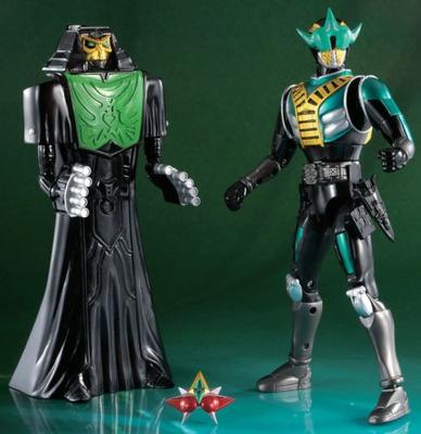 Kamen Rider 2 combinação de transformação de forma DX Kamen Rider Zeronos Den-O