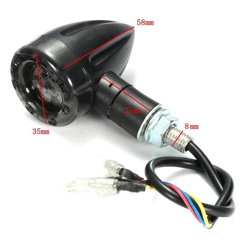 Motorcycle Tuning Turn Signal Lights Harley Led Lights Turn Signal Bullets