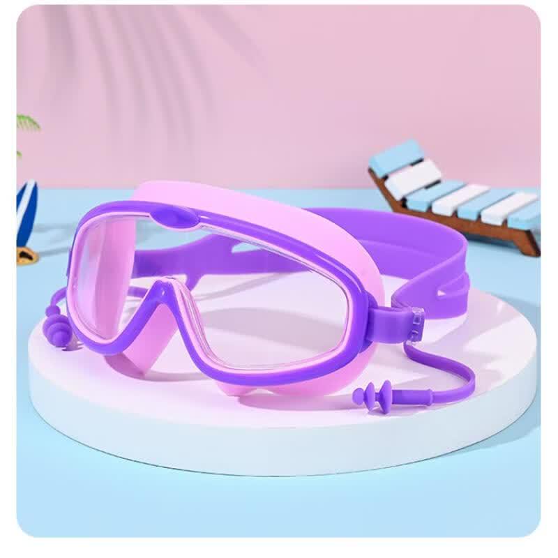 

Kids Swim Goggles with Integrated Earplugs