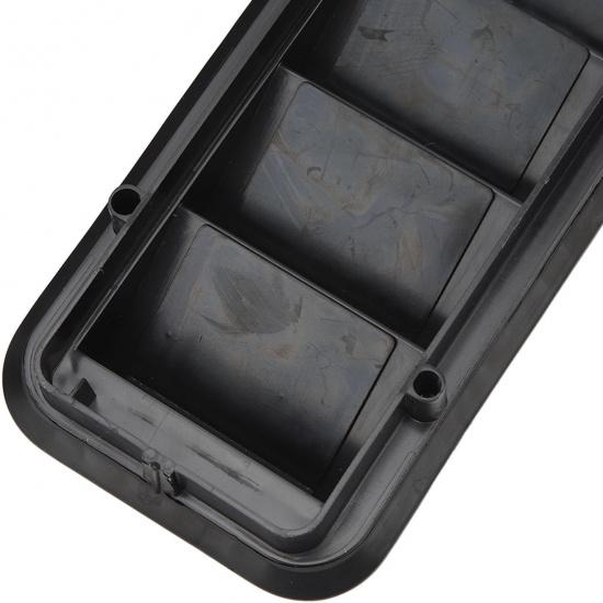 Grille d'aération de secours pour tableau de bord de voiture, lot de 2 grilles d'aération de secours pour panneau arrière 13596856 Remplacement pour 1500 2500 3500 HD