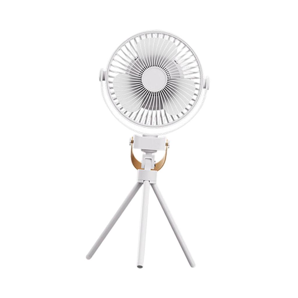 Portable Camping Fan Desktop Fan 360° Rotate Tent Fan Powerful Wind Foldable