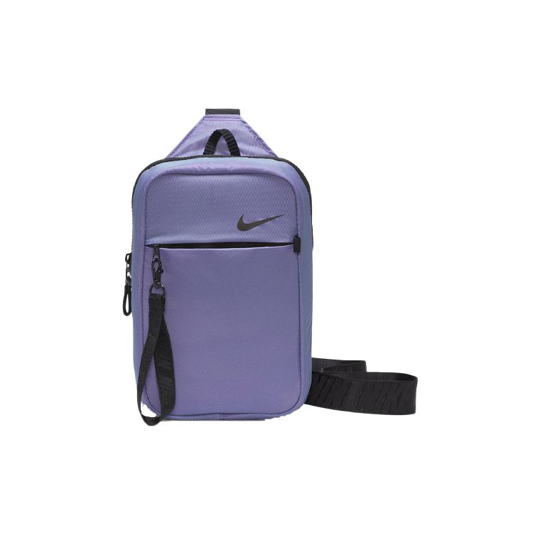 

Nike Sportswear Essentials Casual Fabric Chest Bag Regular Couple Style Unisex bags Wild-Berry CV1060-528 Wild Berry