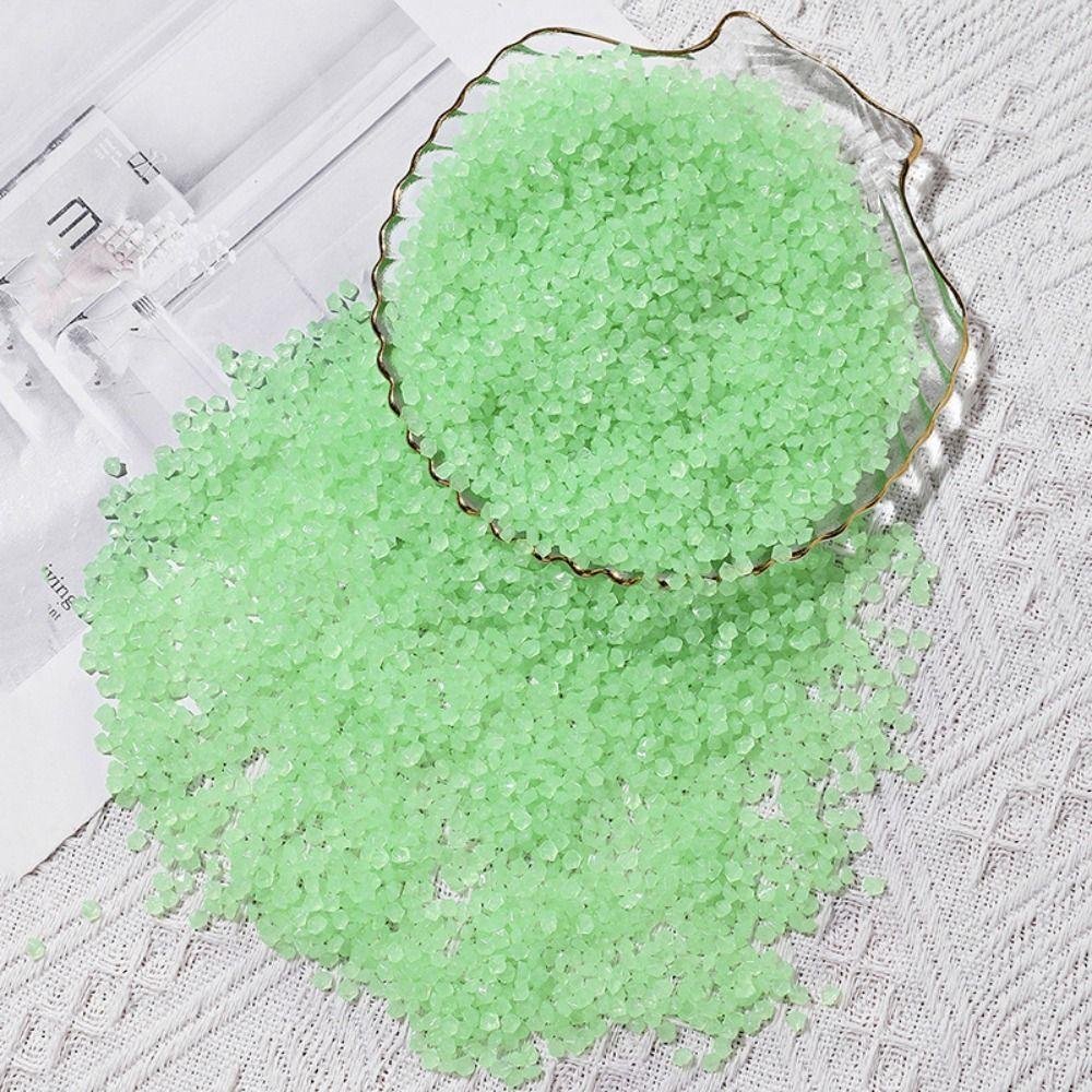 1000 sztuk 3-5mm Luminous Sand Glow In Dark Pebbles Stone Home Garden Yard Outdoor Path Lawn Decorations Fish Tank Aquarium Decor