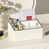 Tissue Box Living Room Coffee Table Paper Box Desktop Organizer Remote Control Office Multi-function Storage Box