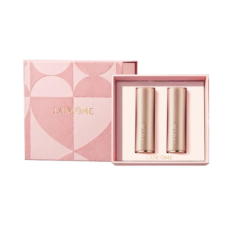 Lancôme makeup set Jingchun Soft Mist Matte Dual Limited Gift Two-piece set: Jing Chun Soft Mist Lipstick #211 3.4g + Jing Chun Soft Mist #212 3.4g коричневый