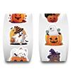 500PCS Halloween Roll Stickers Laptop Luggage Mobile Personalized Colorful Skateboard Living Room Harajuku Decoration Sticker