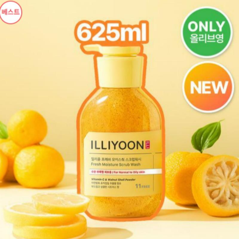 Illiyoon Fresh Moisture Scrub Wash 625ml