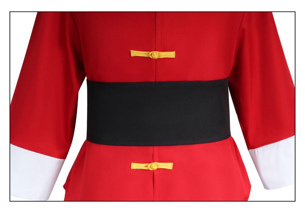 Costume Cosplay Saotome Kung Fu di Ranma 1/2 - Abbigliamento Anime