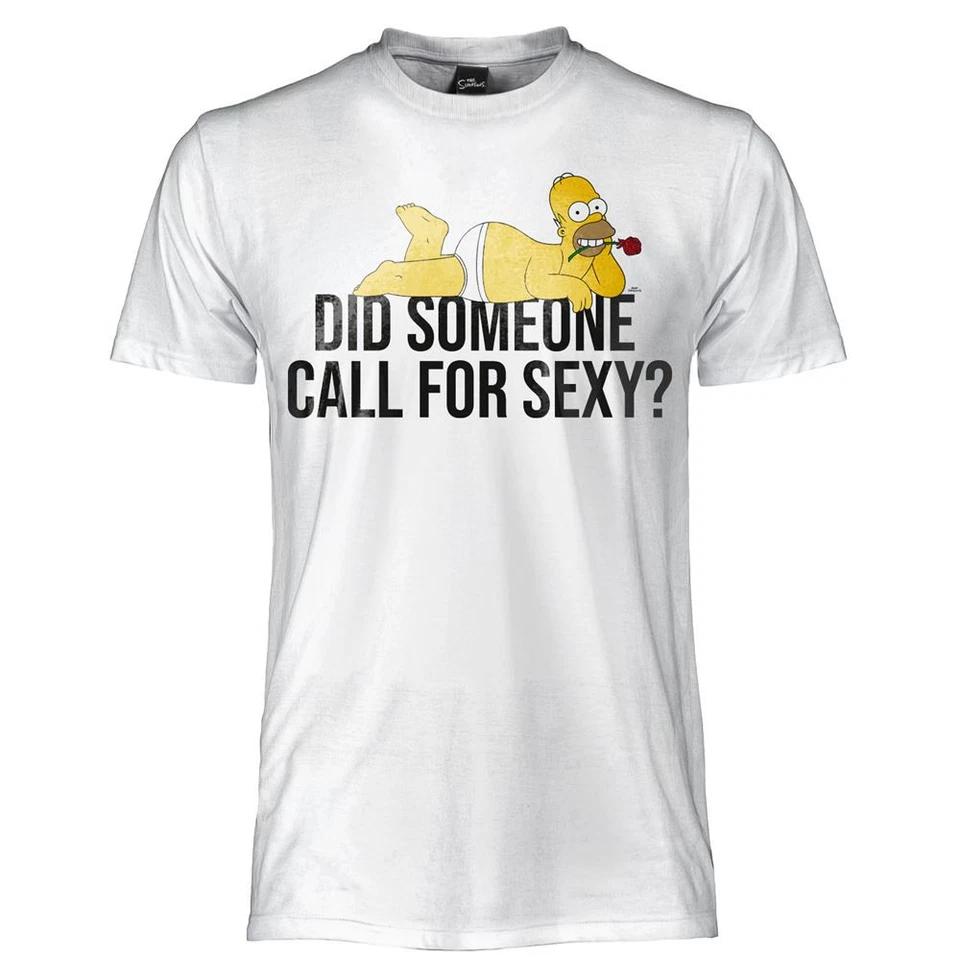 Simpsons Original Official Homer T-Shirt 100% Cotton Knit T-Shirt- 3XL