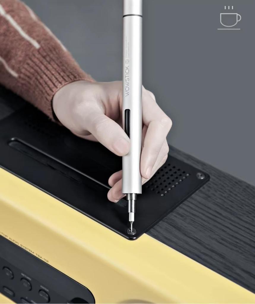 Wowstick Try 1P 19 In1 Electric Screwdriver Cordless Power Precision Screwdriver Rechargeable Bit Torque Adjustment Clutch Impact Screw Tightening