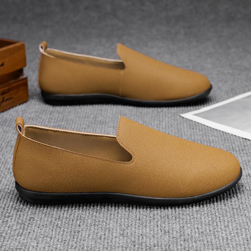 

TUINANLE Slip-on Loafers Comfortable Pair of Breathable Men s Sneakers Flat Driving Shoes 48
