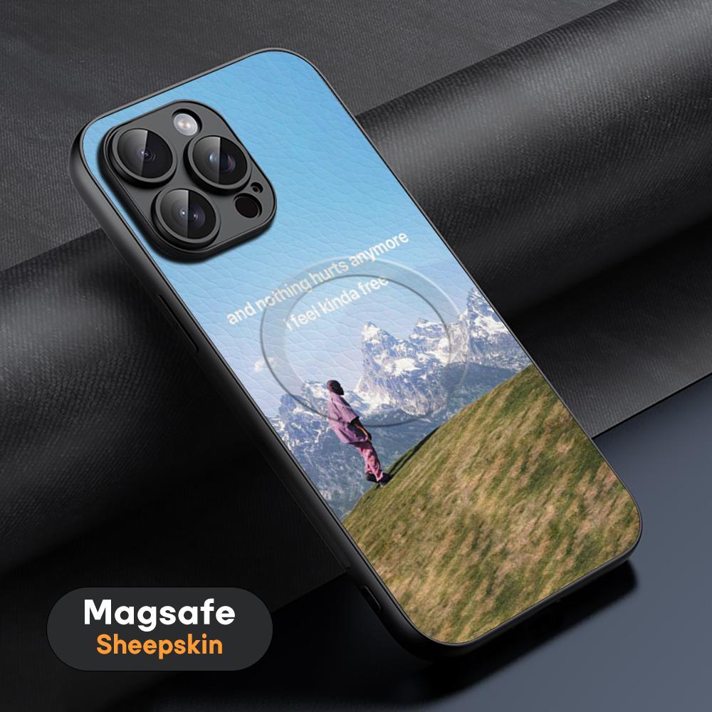 

Rap K-kan-YE W-WE-ST Man Hot Phone Case For iPhone 17 16 15 14 13 12 11 Plus Pro Max High-end Luxury Magsafe Sheepskin iPhone 12 Pro