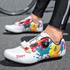 Graffiti Clipless Cycling Shoes: Lightweight & Stylish Road/MTB Shoes