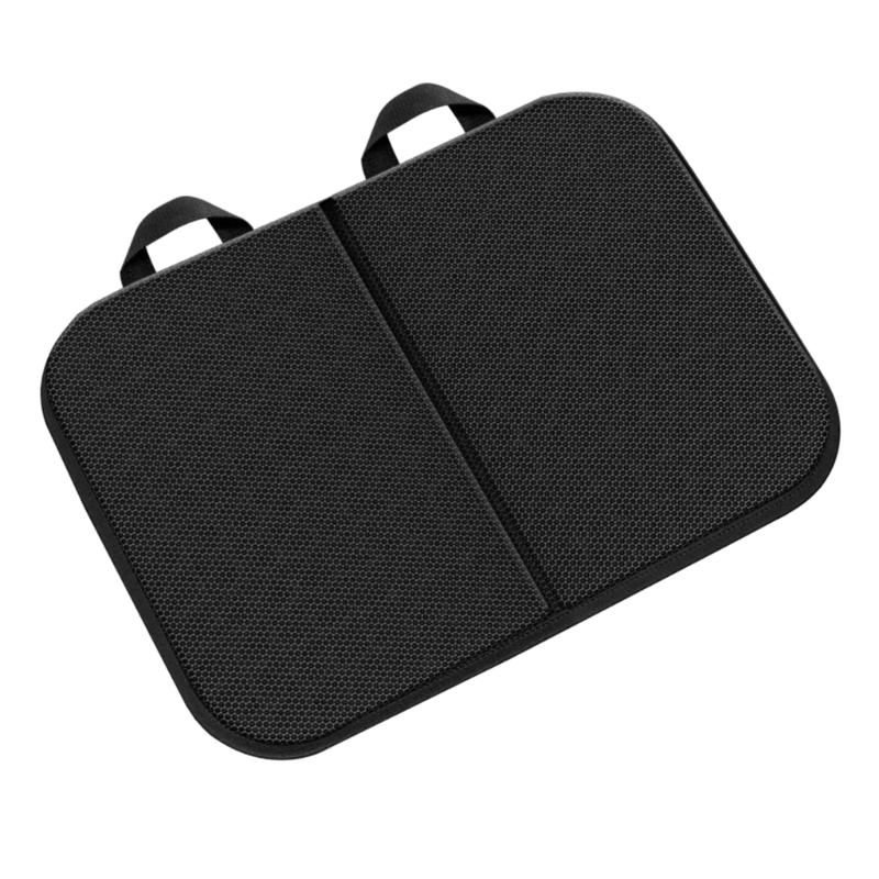 Multifunctional Honeycomb Gel Seat Pad Folding Design Outdoor Sitting Pad Suitable for Wheelchair Camping and Travel 1 чёрный
