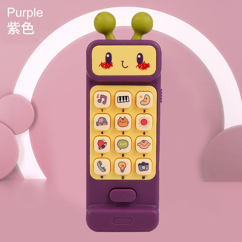 

Lighting, Music, Mobile Phone Toys, Babies Can Chew Toothpaste, Baby Simulation, Big Brother Bilingual Phone Model
