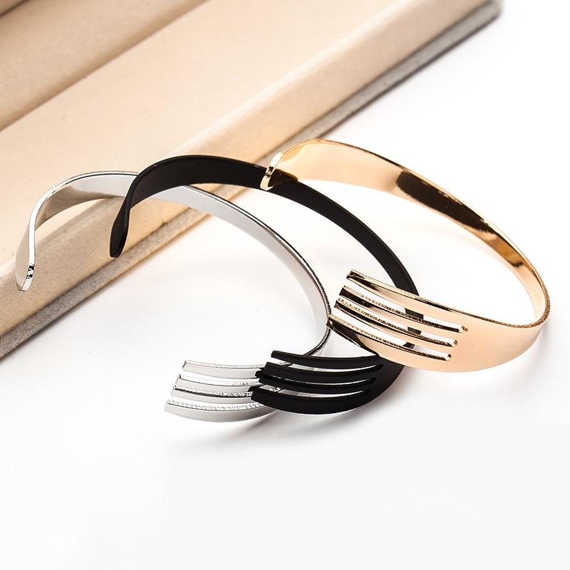 Fashion Knife Fork Bracelets Bangles For Women Men Jewelry Friendship Cuff Bracelet