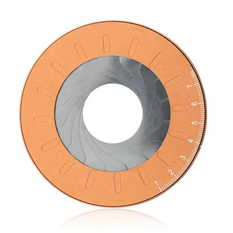 Circle Drawing Maker Tool Adjustable Circle Drawing Tool Stainless Steel Metal Round Circle Drawing Tool. Orange